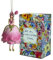 Fiebiger Floristik Blumen-Mädchen Rosenmädchen altrosé zum Hängen Elfen-Dekofigur Flower Fairy Figur Blumenfigur Skulptur Blumenkinder in Geschenk-Box