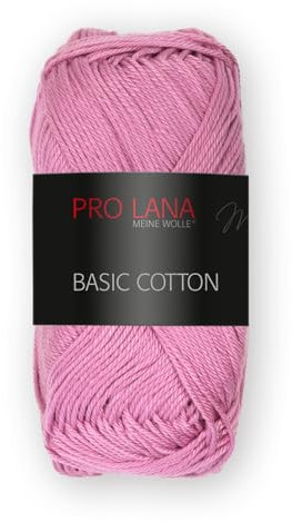Pro Lana Basic Cotton 50g - Farbwahl (144 - azalee)