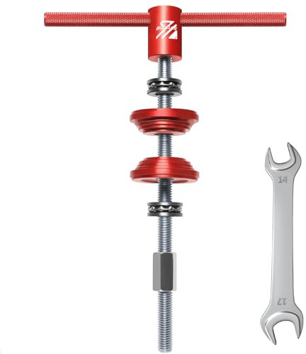 BUCKLOS Bike Headset Press-in Tool, Bottom Bracket Install Tool Kit, Bearing Press Tool, Bicycle Repair Accessories Suitable for Most Bike headsets and Some Press-in Bottom Brackets