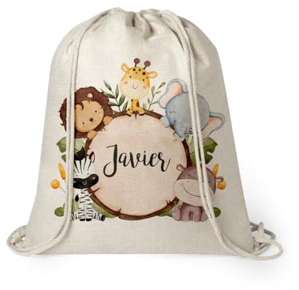 Kembilove Colección 1 Mochila con cordón, Modelo 1, L Unisex niños