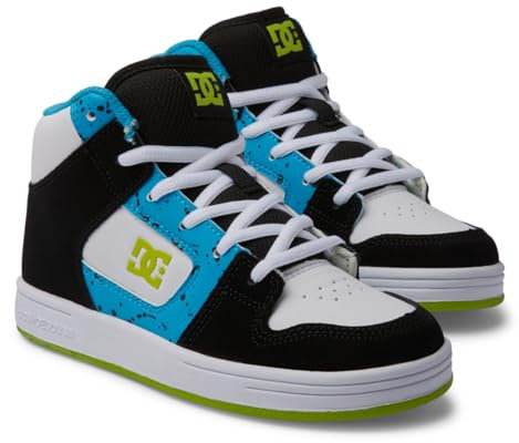 DC Shoes Manteca 4 Hi - Leather High-Top Shoes for Kids - High-Top-Schuhe aus Leder - Kinder - 37 - Multi