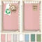 Bunnyjik Spannbettlaken 70x140 Baby – 2er Set GOTS Zertifiziert Bio-Baumwolle – Luftig & Kühlend – 190GSM Bio-Baumwolle, Bettlaken Kinderbett 70x140 Babybett Spannbettlaken – Interlock aus gekämmter