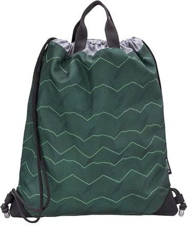 Belmil Premium Turnbeutel Sportbeutel Schuhbeutel Sportsack (Twist of Lime 2)