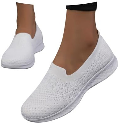 Generisch Turnschuhe Damen,Damen Sportschuhe rutschfest Atmungsaktiv Leichtgewichts Laufschuhe - Turnschuhe Sneaker Outdoor Running Tennis Walkingschuhe Straßenlaufschuhe Fitness Jogging Hallenschuhe
