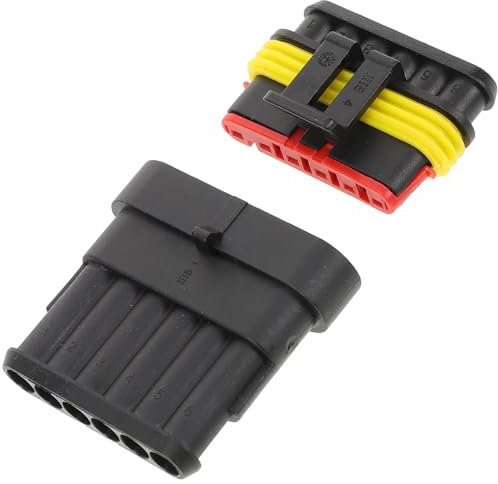 TIDTALEO Wasserdichter Kfz-stecker Serie Autosteckdose Für Stabile Verbindung Vielseitiger Auto-steckverbinder Ohne Kabel Einfache Installation Langlebiger Elektrischer Male Und Female Plug