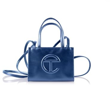 TELFAR Small Shopping Bag, Cobalt, S