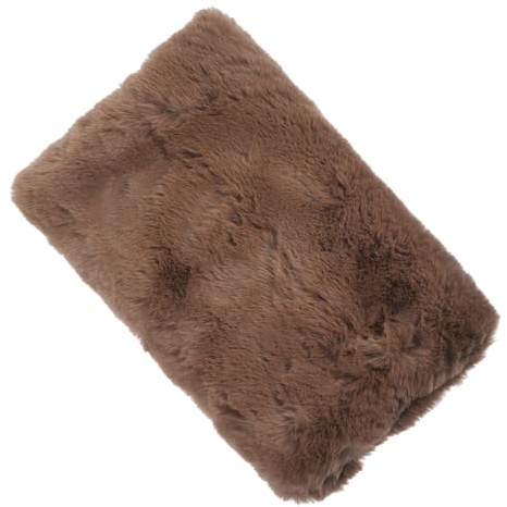 Alipis Manicotto Scaldamani Imbottito in Pelliccia Sintetica Spessa Portatile Riscaldatore Mani Elegante Accessorio Moda Invernale Per Feste E Uso Quotidiano