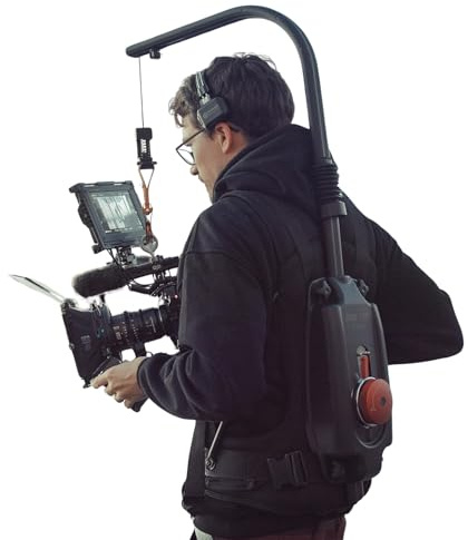 DF DIGITALFOTO Hakenweste, Kamera-Unterstützungssystem für DSLR- und Gimbal-Stabilisatoren, verstellbare Schulterhalterung, Körpergurt für DJI Ronin M/RS2/RS3/RS3 PRO/RS4, ZHIYUN Crane, Feiyu, 8–18 kg