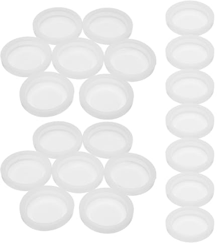 COOPHYA Lot de 20 Bouchons Étanches en Silicone pour Interrupteur à Bouton-poussoir, Protection Antipoussière et Barrière pour Applications Extérieures et Informatiques