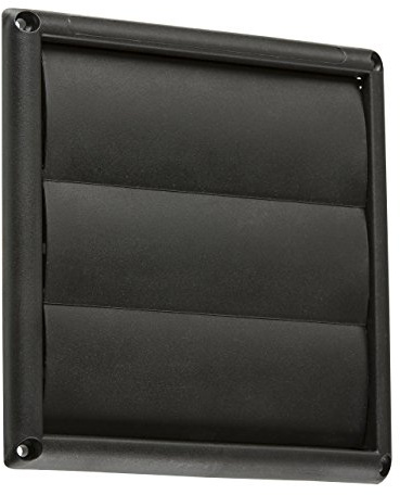 Knightsbridge 100 mm/4-Inch Gravity Shutter - Black