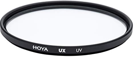Hoya UX UV Filter 82 mm, UV Schutzfilter, 10fach-Vergütung zur Reflexunterdrückung, wasserabweisend, sehr gute Glasqualität mit dünner Aluminiumfassung
