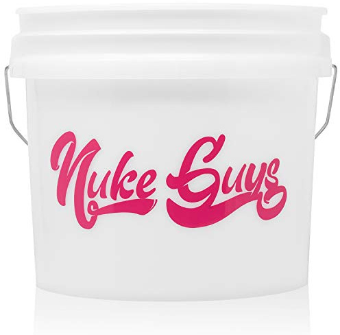 Nuke Guys - Girl Edition Wascheimer zur Autowäsche - 3,5 GAL ca. 12L + Eimergriff, Snappy pink