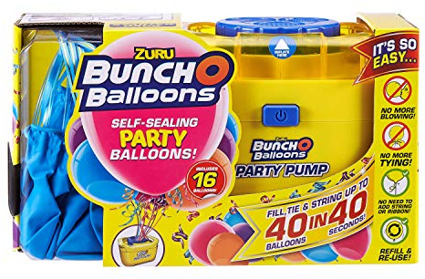 Bunch O Balloons B Die Revolution, um eine Party im Handumdrehen zu dekorieren – Set mit blauen Luftballons – aus dem Fernsehen, one size