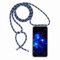 Bigcousin Coque Compatible avec Huawei P Smart Z/Y9 Prime 2019,Coque avec Cordon,Étui de Protection en Silicone avec Collier Case Portable Cover,Bleu Clair