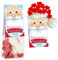 Nikolausmütze Bastelset - süße Geschenk-Idee zum Nikolaus für Kinder und Erwachsene