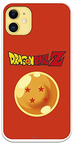 Schutzhülle für iPhone 11, offizielles Dragon Ball Dragon Ball Nr. 4, Hintergrund zum Schutz Ihres Handys, aus flexiblem Silikon, mit offizieller Lizenz von Dragon Ball
