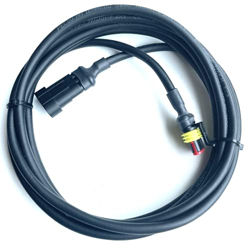 Timbera 3m / 10ft Durable Low Voltage Charging Cable for Husqvarna Automower 105 115H 310 315 320 330x 420 430x – Robotic Lawnmower Transformer Power Supply Accessory – Extension Cord – 3 metres
