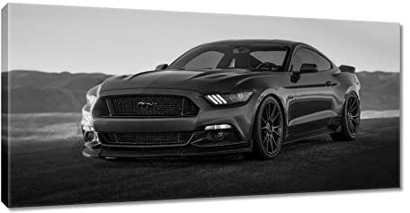 Generic Bild auf Leinwand, Motiv Ford Mustang USA, 115 x 55 cm, Nr. H6643M