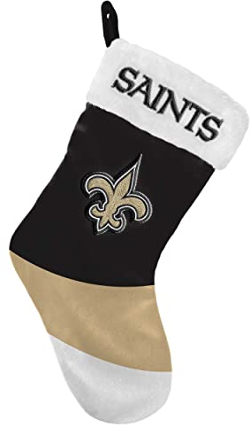 FOCO New Orleans Saints NFL 2021 Colorblock Stocking - Stück