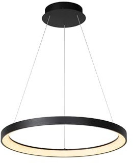 LUCIDE VIDAL - Pendelleuchten - Ø 58 cm - LED Dim. - 1x48W 2700K - Schwarz