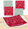 KAMACA Servietten Papierservietten Motivservietten Weihnachtsmotiv 3 lagig 33x33 cm stilvolle Tischdekoration Feier Fest Advent Weihnachten (40 Servietten Kugeln rot+grün)