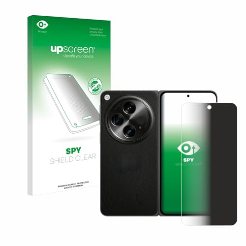 upscreen Blickschutzfolie für OnePlus Open | Anti-Spy Displayschutz Made in Germany Privacy Screen Protector Sichtschutz Blaulichtfilter Klare Folie
