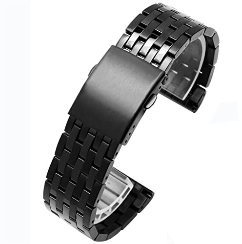 UMCNVV Uhrenarmband für Herren aus Edelstahl für Diesel DZ4316, DZ7395, DZ7305, DZ7330, 4358, 24 mm, 26 mm, 28 mm, 30 mm, 28mm, Achat