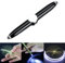 EIRZNGXQ Spinning Pen, Fidget Spinner Pen mit LED-Licht, Schreibwerkzeug Praktischer Fidget Pen Beleuchtete Spitze Stift Kugelschreiber für Beleuchtung zum Schreiben im Dunkeln, Schwarz