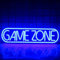 GAME ZONE Neon Sign – Lampe néon en acrylique pour jeux vidéo – Décoration murale à DEL pour enfants, salle de jeux, bar, chambre à coucher, décoration d'intérieur (zone de jeu) – Bleu