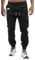 VMSUCIJ Herren Hose Chino Cargo Hose Jogginghose Baumwolle Casual Jogger Männer Modern Sport Jogginghosen für Herren Sweatpants mit elastischem Bund und Kordelzug und Taschen,Schwarz 02,XL