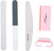 Lime à Ongles Professionnelles, Limes à Ongles Et Brosse à Ongles, Bloc Polissoir Ongles, 5 Pièces Kit De Manucure Et Pédicure, Convient Pour La Maison Et Le Salon