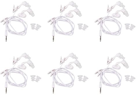 Guihydur - Auriculares intraurales para MP3 MP4 (6 unidades), color