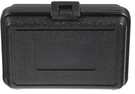 sourcing map Hard Carry Case 6.5 High-Density Polyethylene Empty Tool Box Rust & Weather-Resistant Blow Forming Tool Case for Household Workshop Car