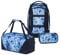Satch Pack Schulrucksack Set 3tlg. inkl. Schlamperbox und Sporttasche (Blurry Sky)