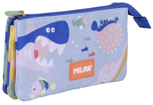 MILAN® Federmäppchen mit 5 Fächern, Sonderserie Blue Odyssey