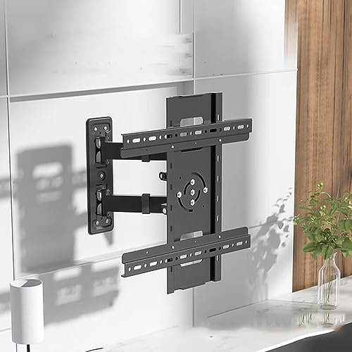 DRFGNF TV Wall BracketTV Wall Mount Bracket - with Articulated Rotation and Tilt, TV Bracket With 0-90° Horizontal and Vertical Screen Rotation, for 32-60 Inch Screen