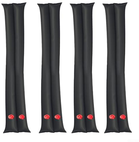 Besttoolifes Strapazierfähige Wassersäcke für Poolabdeckung, zweireihig, winddicht, langlebige PVC-Wasserschläuche für Winter-Poolzubehör (2 Stück)