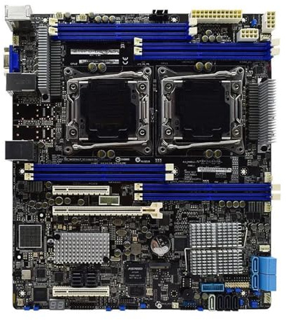 desktop motherboard Fit For ASUS Z10PC-D8/SAS Motherboard LGA 2011-3 Support Xeon E5-2600v3 E5-2600v4 CPU Intel C612 8xDDR4 M.2 SATA3 PCIe3.0 ATX Mainboard