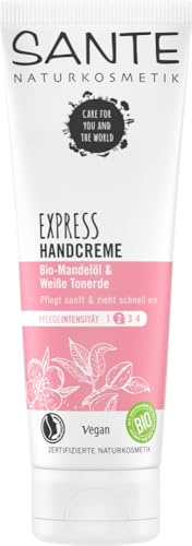 CREMA DE MANOS EXPRESS sensibles ist eine schnelle Handcreme, die die Haut weich und angenehm hinterlässt und schnell einzieht, ohne eine klebrige Schicht zu hinterlassen. Der Inhalt beträgt 75 ml