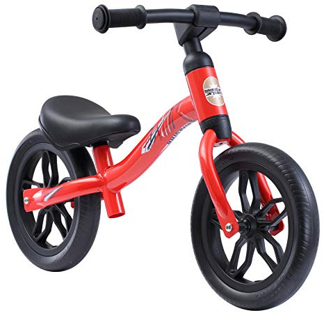 BIKESTAR Federleichtes (3 KG!) Kinderlaufrad Lauflernrad Kinderrad für Jungen und Mädchen ab 2-3 Jahre | Mitwachsendes 10 Zoll Kinder Laufrad Lightrunner | Risikofrei Testen