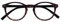 OPULIZE Zen Lesebrille Kleine Runde Rahmen Federscharniere Kratzfest Dunkelbraune Schildpatt Herren Damen R24-2 +2.00