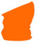 ledermodefashion Multifunktionstuch Schlauchtuch Halstuch Loop Schal Motorrad Loop Bandana (Orange)