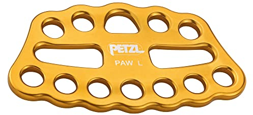 PETZL Unisex-Adult paw Rigging Plate Zubehör Für Klettern, Yellow, L