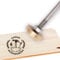 OLYCRAFT Custom Holzbrandeisen 30mm Leder Branding Eisenstempel Custom Logo BBQ Wärmestempel Mit Messingkopf Und Holzgriff Für Die Holzbearbeitung Backen Handgefertigtes Design - Werkzeug Nr. 2