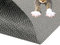 Tooltriz Pet Proof Window Screen Replacement kit, 60“ x 100” Upgraded Thicken Charcoal Fiberglass Mesh for Sliding Pet Screen Door Repair Kit - Screen Door Protector for Dogs Patio Screen mesh,