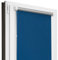 Estika Estor Opaco Térmico sin Taladrar - 100 cm x 220 cm - Azul - 13 Colores de Tela, Estores para Ventanas sin Perforación, Estor Enrollable con Fijación por Pinza para Interior