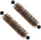 JEHONN 2 Packs Carpet Floor Sweeper Replacement Horsehair Brush, Non Electric Quite Rug Roller Brush Refill for Cleaning Pet Hair, Loose Debris, Lint