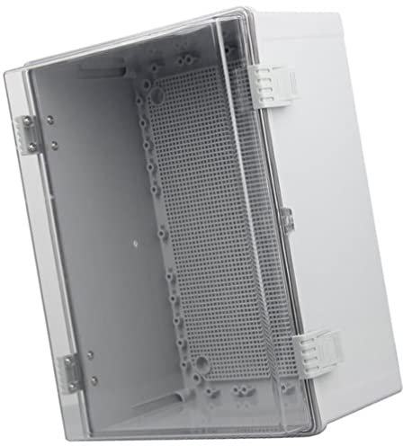 LIFKOME Boîte Dérivation Étanche Extérieur Minuterie Avec Télécommande Boîte De Jonction Pratique Cache-prise Résistant Aux Intempéries