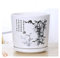 BOSUGE, Blumentopf-Keramik-Keramiktöpfe im chinesischen Stil Heimgrüne Pflanze Chlorophytum Topfpflanze Übertopf mit Tablett Landschaftsblumentöpfe im chinesischen Stil (Color : 20, Size : Medium) (C