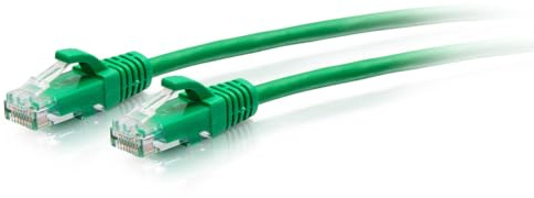 C2G 7.6M (25Foot) CAT6A Extra Flexible Slim Ethernet Cable, Ideal for use with Router, Modem, Internet,Wifi boxes, Xbox, PS5, Smart TV, SKY Q, IP Camera. Delivering Ultra Fast Internet Speeds. GREEN